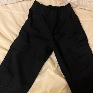 Black Cargos Jogger. High Quality